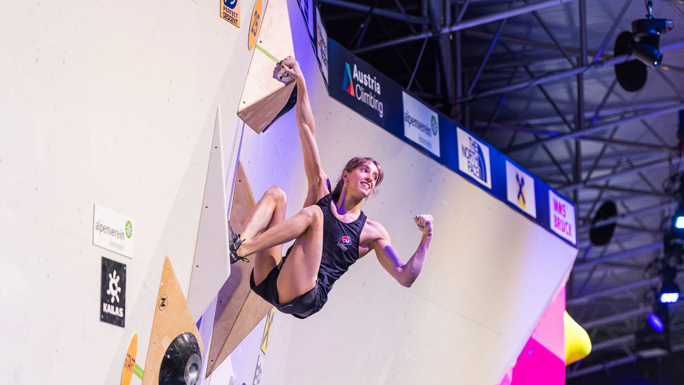 Annie Sanders se corona en Innsbruck Boulder 2026