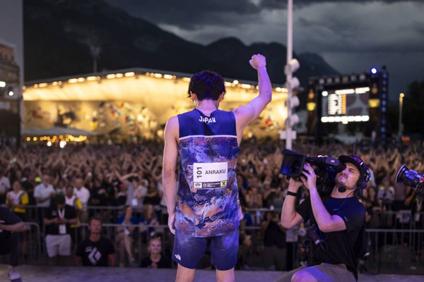 Anraku Sorato conquista su cuarto oro consecutivo en boulder