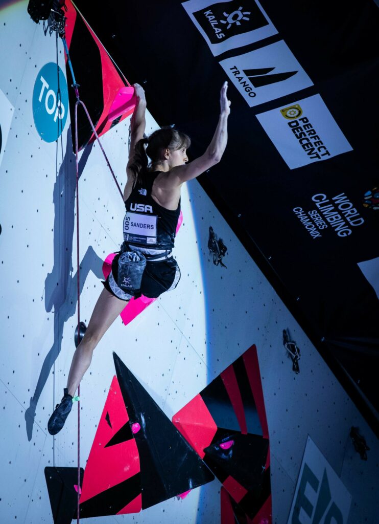 Annie Sanders, oro de nuevo en Chamonix