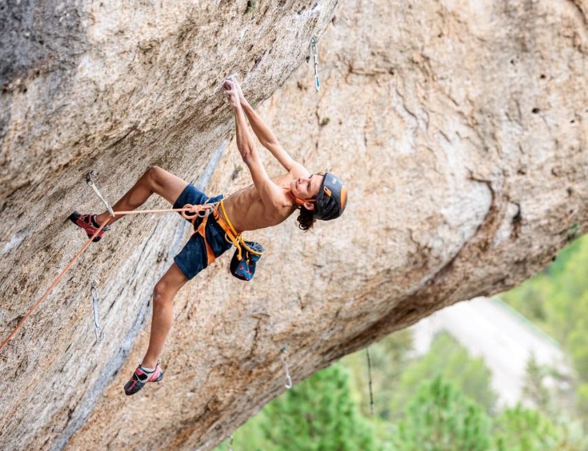 David Bermúdez estrena el 9a+ con ‘Mona Lisa Integral’ en Rodellar